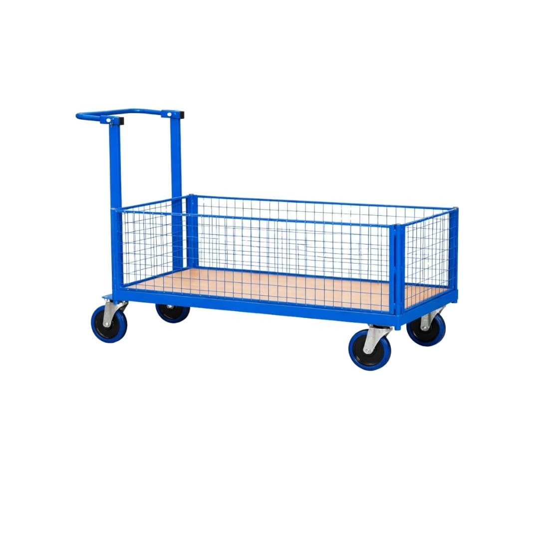 Four-Side Closed Platform Trolley